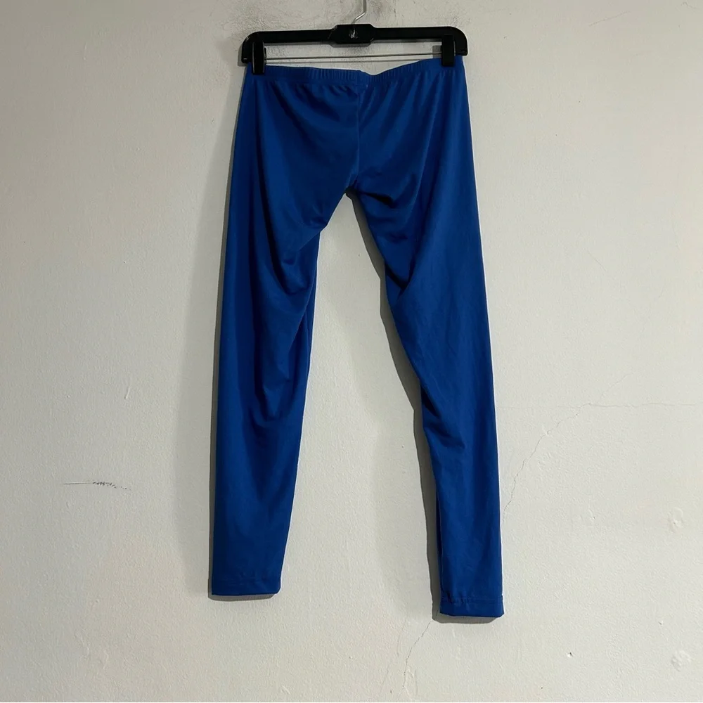 N2N Bodywear Blue Brushed Pouch Tights Large NWT - Picture 4 of 5